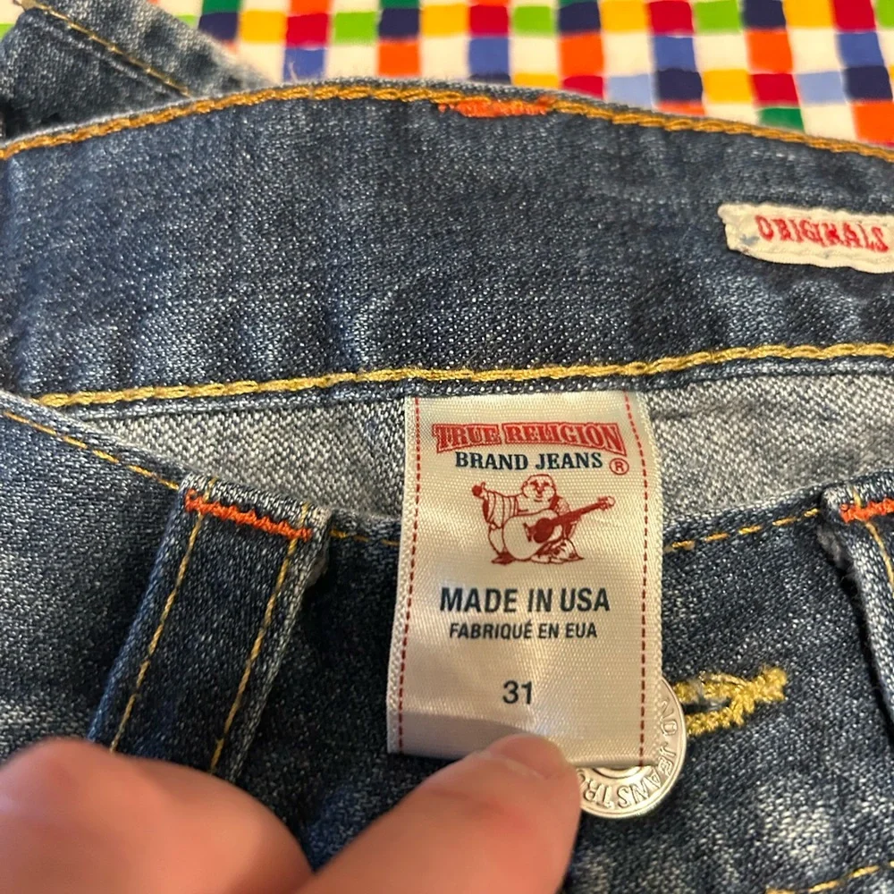 Mens true religion Ricky jeans 31x29